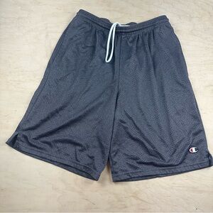 Champion Men's Dark Gray Athletic Shorts